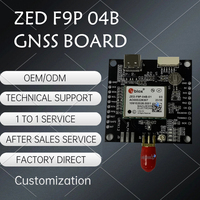 Placa de desarrollo de receptor RTK GNSS/GPS de alta precisión, interfaz USB y serie para drones, módulo GPS, OEM/ODM, 2 unidades