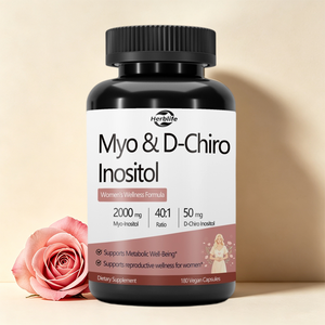 Cápsulas de Mioinositol y D-Chiroinositol de Marca Privada OEM, 2000 mg, Relación 40:1 – Suplemento para el Bienestar y la Fertilidad Femenina - Product Image 1