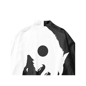 Traje Tradicional Asiático, Kimono Haori con Diseño de Lobo Yin Yang para Hombre y <span class=keywords><strong>Mujer</strong></span>, Yukata, Cárdigan Harajuku, Camisa Estilo <span class=keywords><strong>Samurai</strong></span> Japonés - Product Image 4