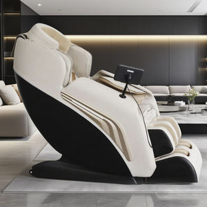 <span class=keywords><strong>Pacific</strong></span> Mall Moderner Touchscreen Entspannender <span class=keywords><strong>Massage</strong></span> stuhl für Schulter Taille Fußkopf Leder Shiatsu Heiz merkmale - Product Image 4