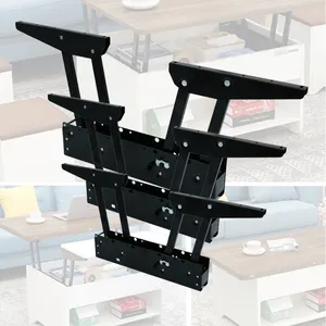 Extension Desktop Mechanism Herraje Mesa Functional Dinner Table Lift Furniture Fittings Lift Hinge Folding Table Mechanism