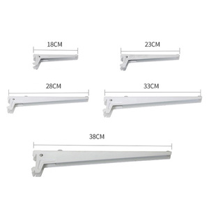 Kim Loại Tường Đường Sắt Kệ Khung Giá Cho Kệ Hệ Thống Treo Tường Thép Khung Góc Tường Kệ Chủ Sở Hữu Cho Nhà Lưu Trữ - Product Image 2