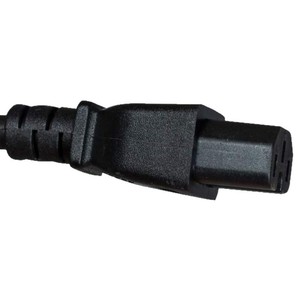 Cordon d'alimentation CA BS 13A IEC C15, extrémité femelle, câble PVC type SJT - Product Image 5