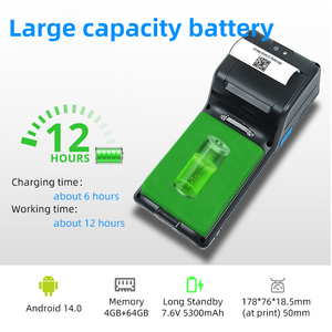 Xt8980b xtiot điện thoại di động Android <span class=keywords><strong>PDA</strong></span> Máy quét mã vạch và máy in cho hàng tồn kho - Product Image 6