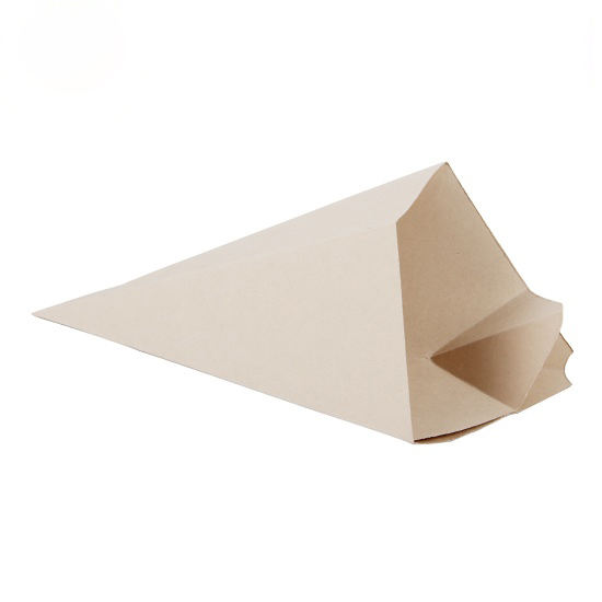 กรวยเฟรนช์ฟรายทำจากไม้ไผ่