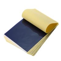 Papier de pochoir professionnel jetable transparent de qualité supérieure pour tatoueurs, pour l'art corporel, marque Spirit, format A4