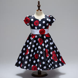 Vestido de Fiesta para Niñas con Diseño de Flores, Ropa de Compras en Línea, Envío Exprés desde China - Product Image 2