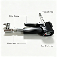 Pistolet à graisse numérique avec affichage LCD électronique, distribution quantitative de graisse pour réparation en atelier