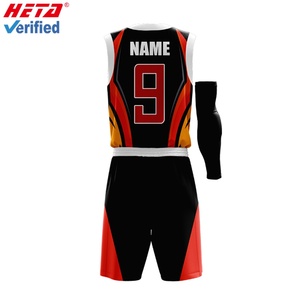 Ropa Deportiva Transpirable para Impresión, Último Diseño, Camisetas de Baloncesto Sublimadas - Product Image 4