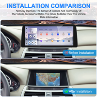 Untuk Honda Accord Generasi ke-8 2008-2012 Navihua Desain Baru 12.3'' Radio Mobil Android GPS Navigasi Multimedia Carplay Auto Stereo DSP