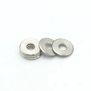 National standard stainless steel flat gasket 304 metal screw round gasket non-standard square gasket