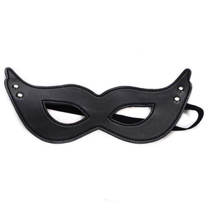 Masque d'Halloween en PU pour adultes, jouet de cosplay, masque en cuir en forme de chat, lapin, <span class=keywords><strong>SM</strong></span>, BDSM, bondage - Product Image 4