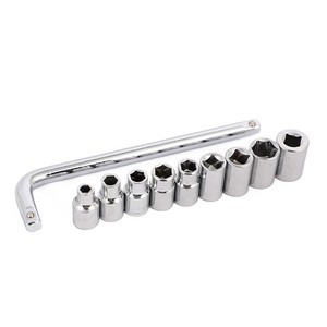 Ensemble de clés à douille de réparation automobile à vente chaude, 10 pièces, mini boîte à outils d'<span class=keywords><strong>urgence</strong></span> - Product Image 4