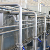 Pasteurisateur à tunnel pour bière HG-SJ-2000, machine de pasteurisation à tunnel, stérilisateur de bouteilles en verre, pasteurisateur à tunnel pour jus, vente chaude