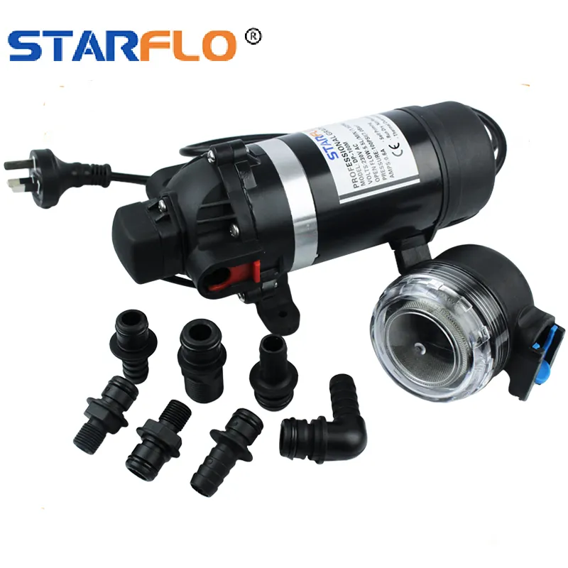 Starflo DP-100M 230V Ac Kleine Waterstraal Pomp Draagbare Hoge Druk Waterpomp Auto Wasmachine Voor Auto Wassen