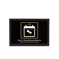 Tablette murale haut grand écran LED 12 13 14 15 pouces démence Alzheimer horloge avec rappels de médicaments alarmes