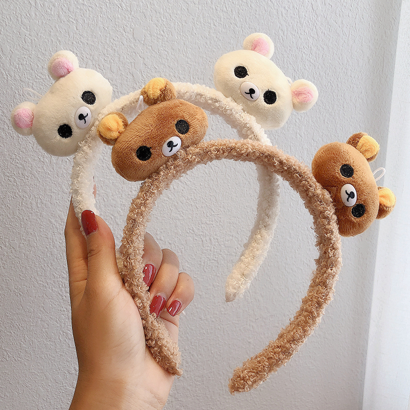 Warm Tone Headband Wristband Set Elastic