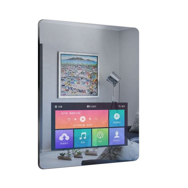 10.1" ~ 100" Interactive Bathroom TV Smart Mirror Intelligent Magic Mirror Glass Touch Screen Mirror