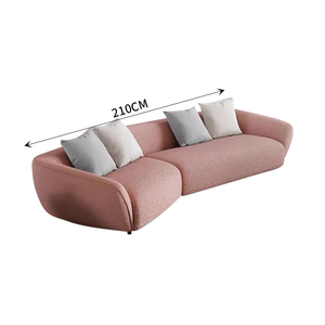 Divani per Arredamento Casa Soggiorno Moderno Beige Set Moderno dalla Turchia con Imbottitura in Piuma Economico per Interni - Product Image 5