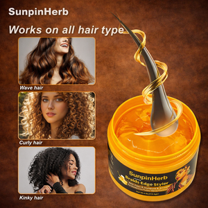 Gel fijador de trenzas OEM ODM con fijación extra fuerte, anti-frizz, para peinar el cabello de mujeres negras con rastas, 4oz - Product Image 4