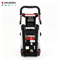 Fauteuil d'évacuation d'urgence Dragon OEM pour l'alpinisme, fauteuil roulant électrique pour monter les escaliers, fauteuil roulant électrique pliable