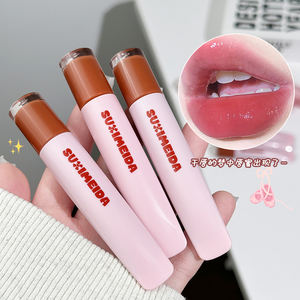 Label pribadi 6 warna Gloss pelembab Lip Glaze Lipstik berbasis Mineral desain baru MOQ rendah - Product Image 2