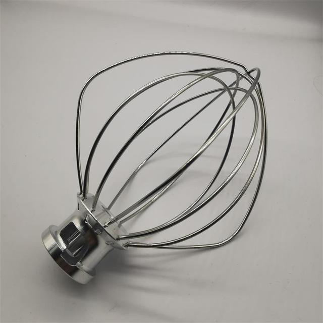 K45WW 6'' Wire Whip for Tilt-Head Stand Mixer for Stainless Steel Egg Cream Stirrer K45 K45SS KSM75 KSM90 KSM95 KSM100 KSM110