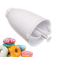 Machine à donuts écologique en plastique, fabrication d'objets, moule rapide et facile, ustensiles de cuisson, biscuits pressés à la main, outil de cuisson
