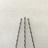 Foret hélicoïdal en carbure de tungstène 8-9 mm, revêtu, pour le traitement de trous profonds dans l'acier inoxydable, utilisation sur machine CNC