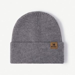 Gorros de Punto para Viaje de Otoño e Invierno al por Mayor, Gorros Personalizados de Pelo Sintético de Conejo, Comunes para Hombres y Mujeres - Product Image 1