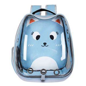 Bolsa de cápsula espacial para mascotas de verano transpirable multicolor Mochila de salida para gatos y perros para llevar de viaje - Product Image 6