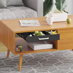 JH-Mech tiroir de bureau caché sous le tiroir de bureau coulissant simple avec la conception de diviseur Plateau solide en fer audacieux sous le tiroir de bureau