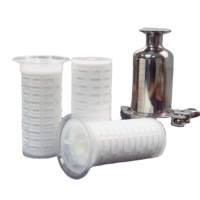 Cartouche filtrante de remplacement junior SLK7001PFRP, membrane PTFE hydrophobe 0,20 micron, 2,5 pouces, pour filtration stérile de l'air