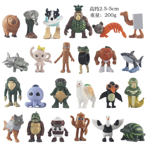 Nuevo Set de Figuras Coleccionables Tung Tung Sahur Cactus Elephant Stick Man, Decoración de Escritorio, Set de Juguetes de PVC, Venta al por Mayor - Product Image 4