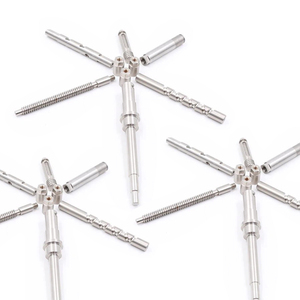 Tùy chỉnh CNC biến gia công dịch vụ thép không gỉ ren qua lại Trục Tự đảo ngược vít - Product Image 3