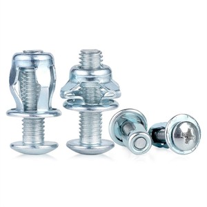 1/4 "1/2" 5/16 "3/8" из углеродистой стали, оцинкованная нержавеющая сталь, лепестковая гайка, расширительный винт, гайка, лепестковая заклепка - Product Image 1