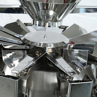 Machine à emballer automatique à multitêtes, Machine à emballer automatique verticale de snacks de café de sucre
