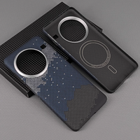 Coque de téléphone en fibre de carbone 3K sergé pour Oneplus 13 Camera big hole Crater aramid fibre phone case