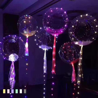 Ballon Led Transparent, accessoire multifonctionnel, vente en gros