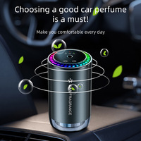 Diffuseur Intelligent Marche/Arrêt d'Huiles Essentielles pour Voiture, Logo Personnalisé, Matériau Métallique, Éco-Responsable, Diffuseur de Parfum Premium pour Véhicule, Hôtel et Maison