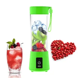 DDP dropshipping personal travel sport use private label six blades multi-function usb mini portable juicer blender