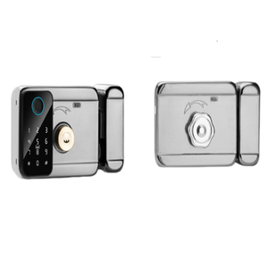 <span class=keywords><strong>Enrique</strong></span> Tuya IP65 Cerradura de llanta inteligente a prueba de agua para puerta exterior de aluminio Digital WiFi Reconocimiento de huellas dactilares TTlock eléctrico - Product Image 6