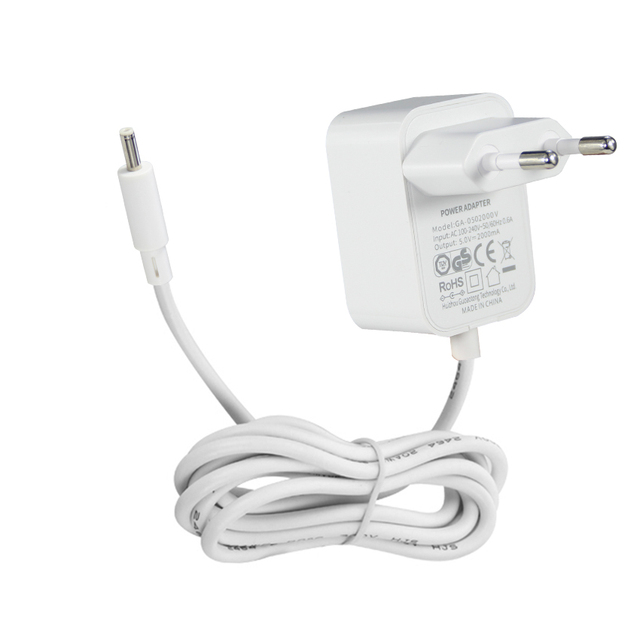 Eu Input Ac Dc Adaptor Output 2Amp Supply Switch Power Adapter 5V 2A Charger for Router