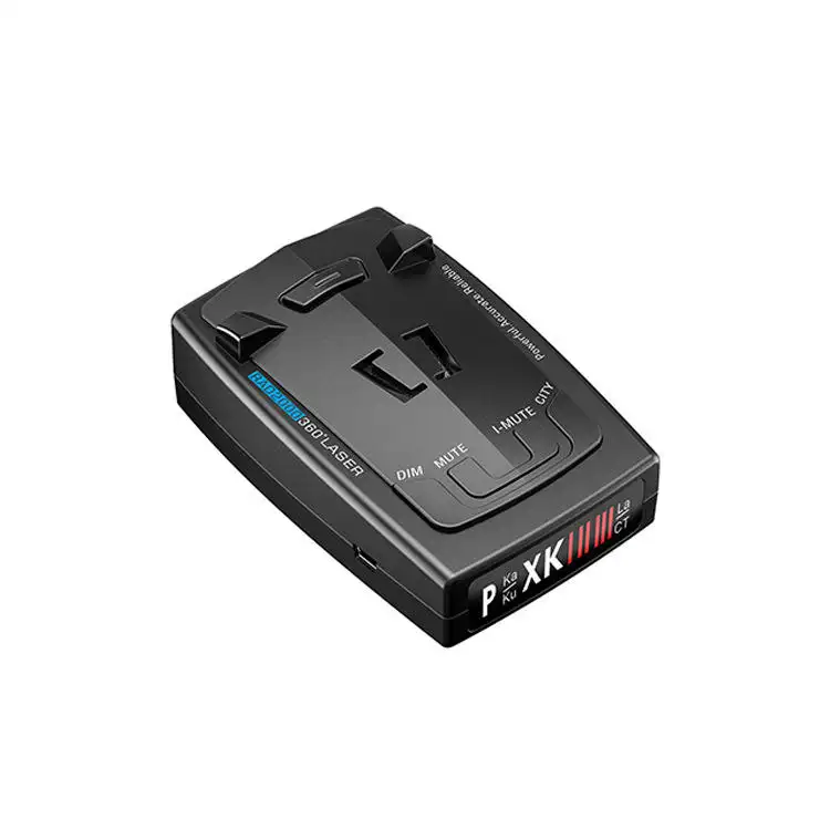 Rad2000 Radar Detector Tiếng Anh/Nga 16 Ban Nhạc Tự Động Radar Tốc Độ Detector Với LED Hiển Thị Và Cảnh Báo Bằng Giọng Nói