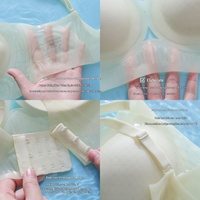 Soutiens-gorge pour femmes personnalisables en stock, frais et respirants, sans armatures, sous-vêtements sans couture en gelée collante