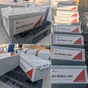 Свинцово-кислотная батарея, 12 В, 24 В, 75 А/ч, 100 А/ч, 150 А/ч, 200 А/ч, 250/500 А/ч, гелевая батарея для солнечной системы хранения - Product Image 6