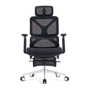 <span class=keywords><strong>Chaise</strong></span> inclinable Comfort Relaxer Support lombaire <span class=keywords><strong>Chaise</strong></span> de bureau ergonomique en maille avec repose-pieds - Product Image 2