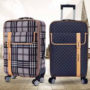 2024 Popular PU Travelling Hand Luggage Bag Password Travel Box Business Spinner Wheels Suitcase <strong>Trolle</strong> - Product Image 2