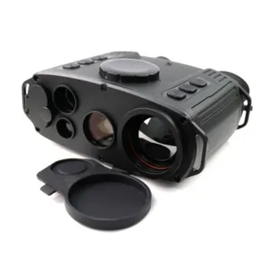 Thermal Binocular Fusion Laser Entfernungs messer GPS-Position ierung 384*288 Sensor Handheld Thermo Fernglas mit Kompass