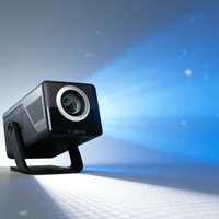 Nouvelle Version 2026 Projecteur LCD Android 14 WiFi 1080P Taux de Rafraîchissement Élevé pour Salon et E-sport